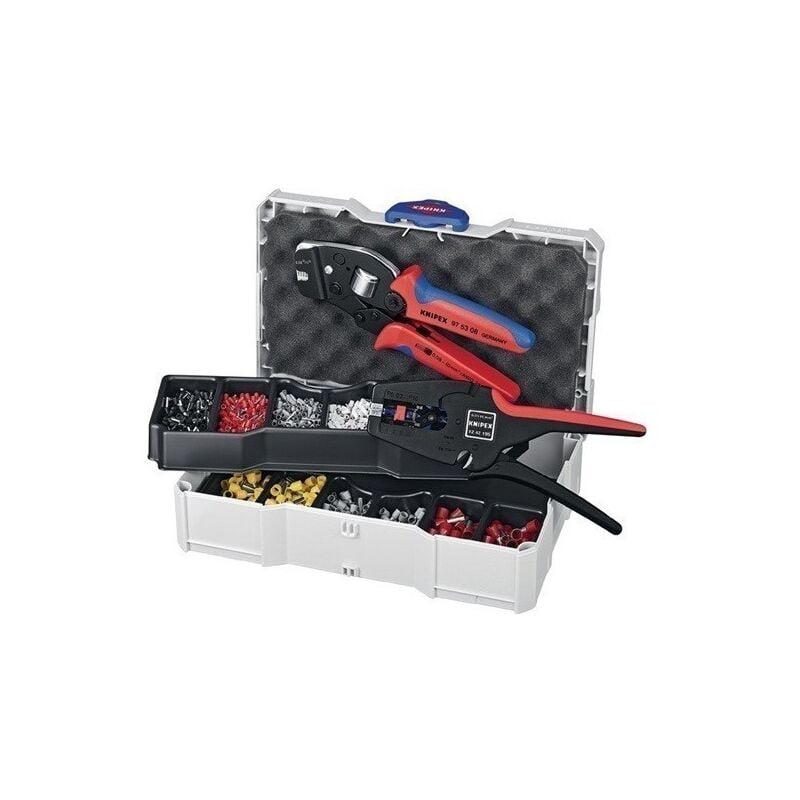 

Knipex - Surtido De Terminales De Punta Hueca 1252 Uds. 0,50-10,00 Mm