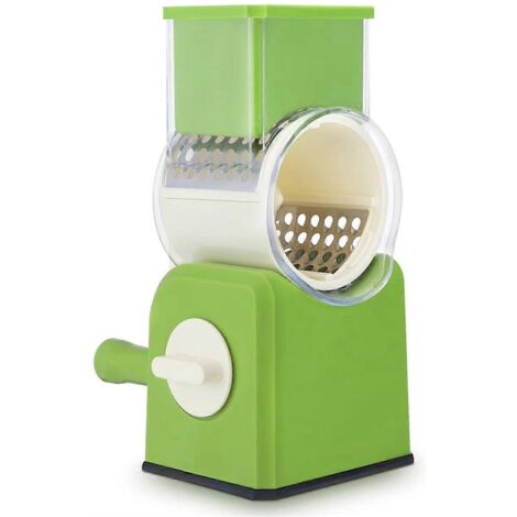 Râpe à fromage rotative - Trancheuse et râpe à légumes manuelle
