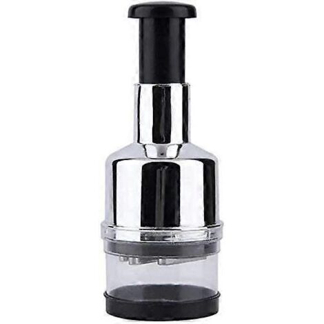 Râpe à légumes portable multifonctionnelle en plastique et acier inoxydable, presse à ail manuelle pour légumes de cuisine