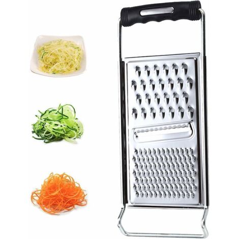 Râpe à pommes de terre manuelle en acier inoxydable Râpe à carottes en acier inoxydable Convient aux pommes de terre Carottes Apple Râpe professionnelle en acier inoxydable