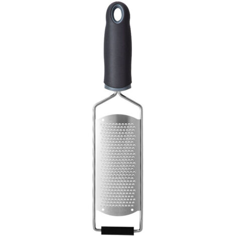 Râpe de cuisine grossière Microplane en acier inoxydable noir