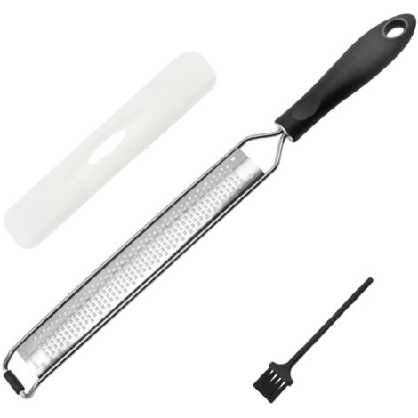Râpe manuelle pour fromage et agrumes. Râpe classique en acier inoxydable.