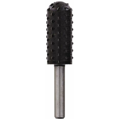 Rape Rotative Cylindrique Arrondie Pour Bois 14mm X  Hauteur 35mm - Scid