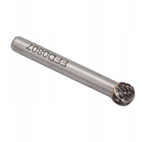 Râpe sphérique en tungstène ¤ 6 x 5 x 45/6 mm D