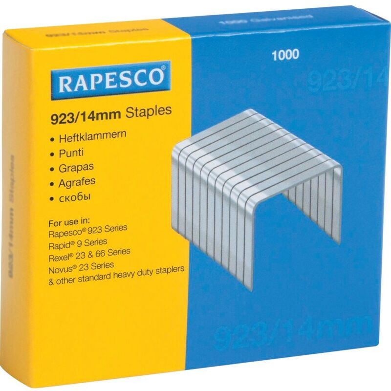 Rapesco - 23/14MM Staples (Box-4000)