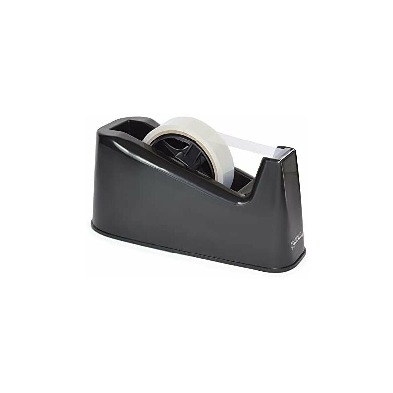 Dévidoir de scotch ruban adhésif - rouleaux grande taille - noir - Rapesco