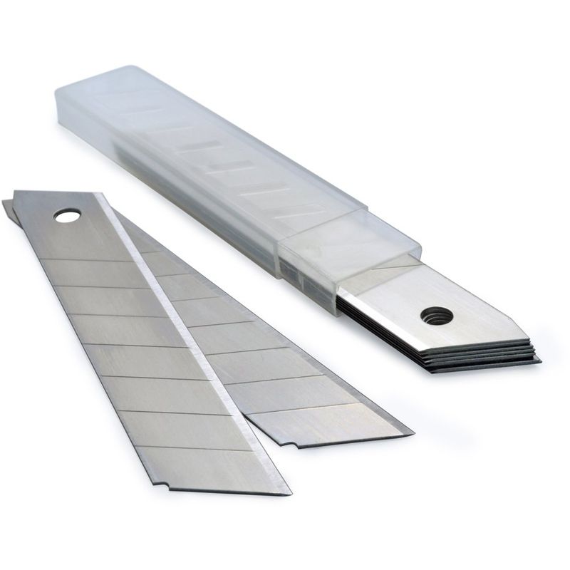 Rapesco - lames de cutter 18 mm acier - lot de 10 RCK004A1