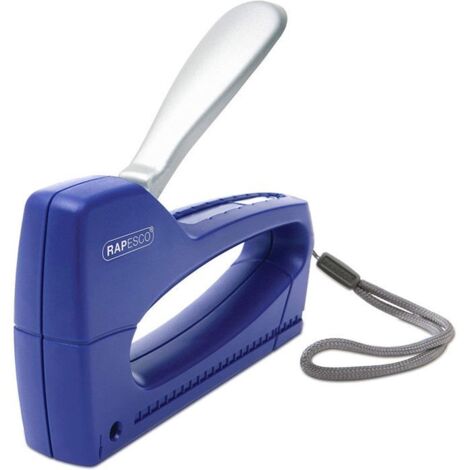 RAPESCO Z-DUO AGRAFEUSE MANUELLE POUR AGRAFES 13/4-8 MM ET 53/4-8 MM - 300 AGRAFES - BLEU 0955