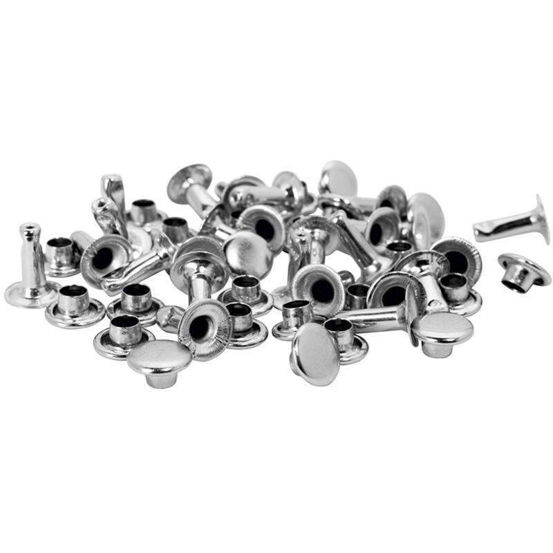 Rapid - 5000414 Tubular Rivets 7 x 3 x 9mm Cap 3 x 7mm (Pack 25) RPD5000414