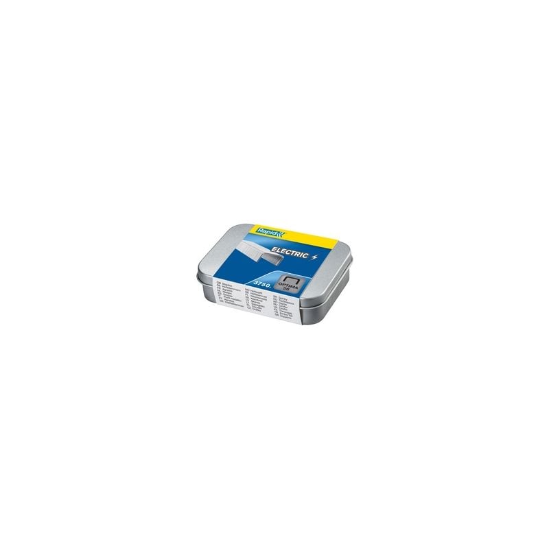 Liderpapel - rapid 5001375 optima HD70 agrafes galvanisées pour agrafeuse optima HD70 acier