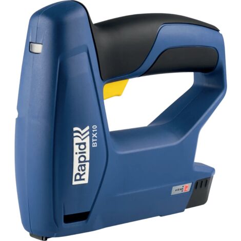 Rapid – Agrafeuse sans fil 3,6V – Batterie lithium-ion 3,0Ah – Capacité jusqu'à 900 agrafes – Système Quick Fire™ pour tir instantané - BTX10