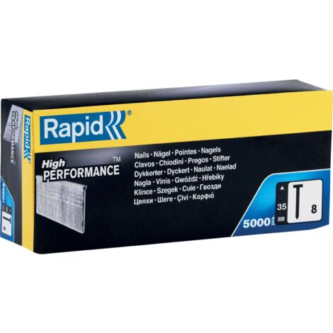 RAPID - Clous Galva n° 8/35 mm - Boite carton 5000