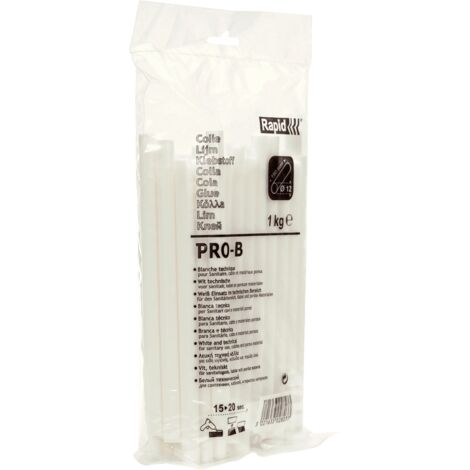 Rapid – Colle multi-usage Ø 12 mm – Longueur 190 mm – Poids 1 kg – Adhésion haute qualité pour bois, métal, verre – Temps de prise 30 secondes