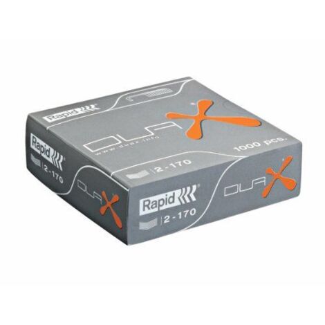 Rapid Duax Staples Paquete de grapas 1000 grapas