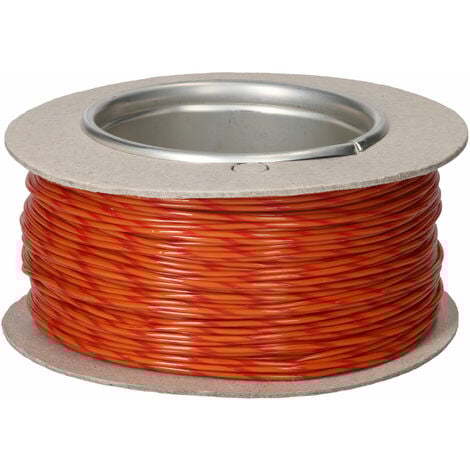 Rapid GW010425 Equipment Wire Orange 7//0.2 100m Reel