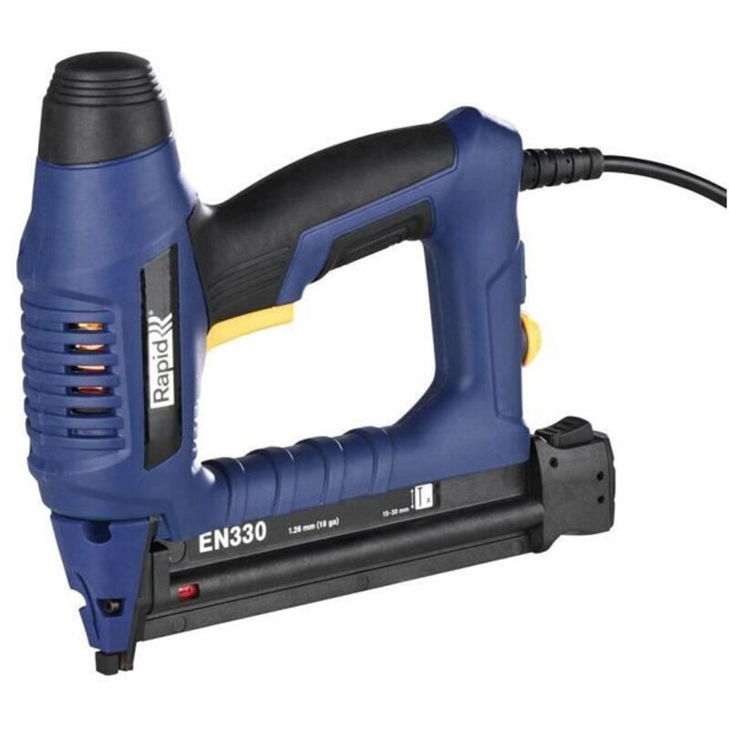 Chiodatrice Elettrica Di Finitura En330 Per Graffe 8 15 30 Mm Scato...