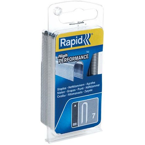 Rapid Flat-Strip Cable Clamps 12mm (7/12mm) for Low Voltage Wires, Pack of 960