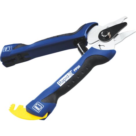 RAPID - FP20 - Pince grillage pour agrafes VR16 et VR22, pour la pose de clôture de jardin, parc, habitation, ect - Blister - (23468000)