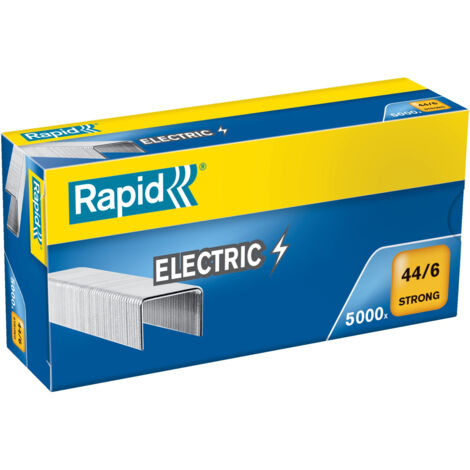 Rapid graffette strong 44/6 zincate - scatola da 5000-.