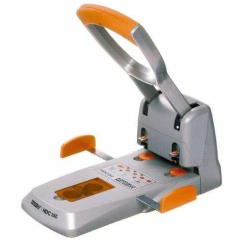 Rapid HDC150 Cuscinetto manuale argento arancione da ufficio