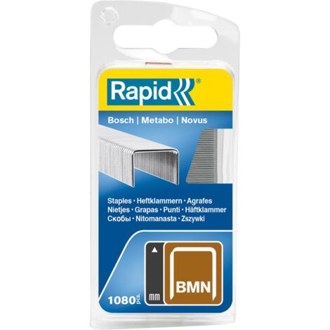 Rapid Heftklammer BMN53/10, 1080 Stk. in Blisterpackung