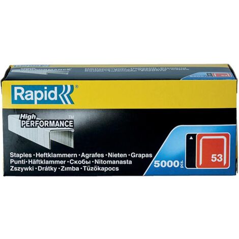 Rapid Industrieheftklammer 53/10 5000 Stk.