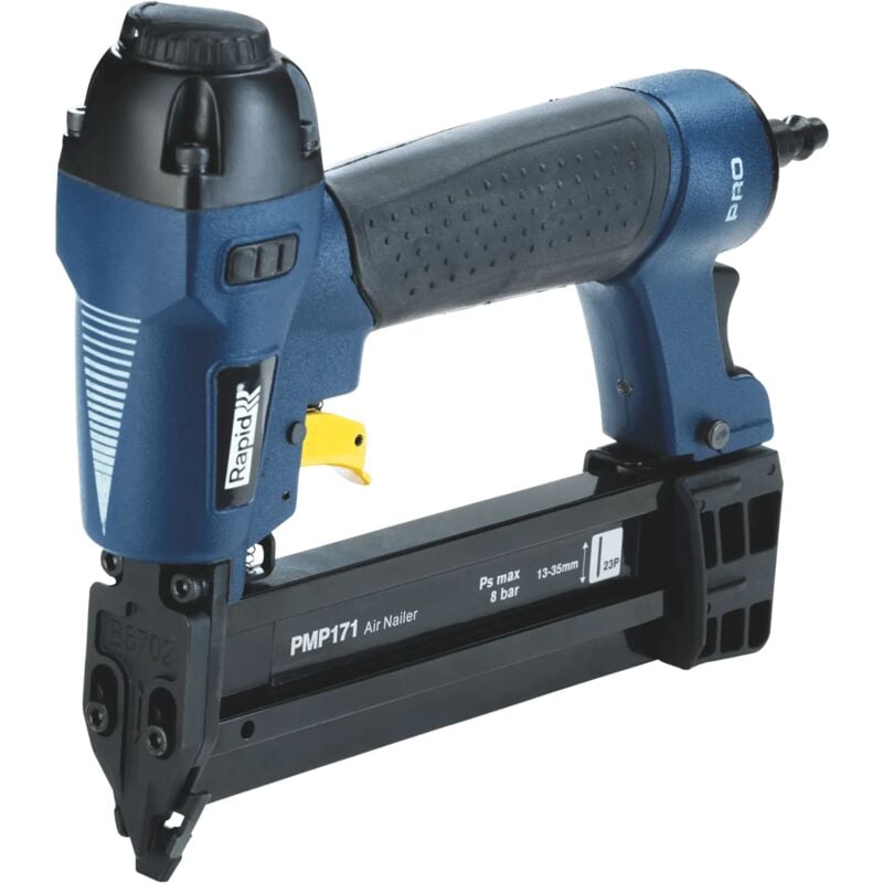 PMP171 - Cloueur pneumatique pour clous n°23P/15-35mm - Coffret complet - (5001345) - Rapid