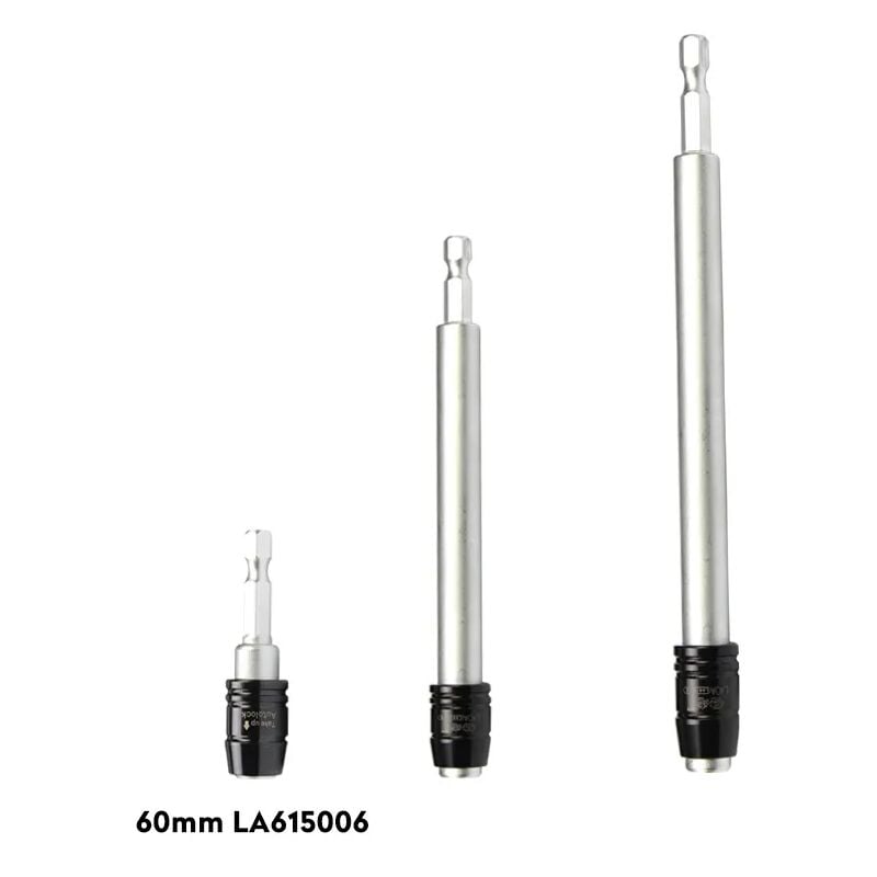 Laoa - Jeu de 3 adaptateurs porte douille, Porte Embouts Magnétique Extension, Porte-embouts magnétique pour tournevis, Vissage Tournevis Tige