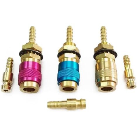 rapides pour torche de soudage raccord gaz et eau pour