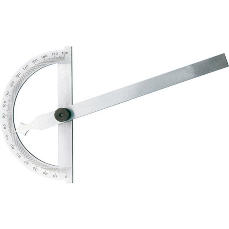 Rapporteur d'angle, Arc gradué : 300 mm, Long. des branches 500 mm