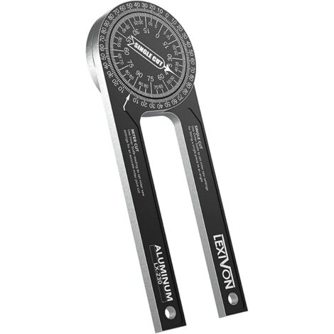 Rapporteur d'angle de scie à onglet en aluminium