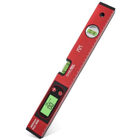 Rapporteur d'angle numérique FULIDA, niveau électronique 40 cm