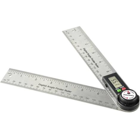 Rapporteur d'angle numérique TOOLCRAFT TO-8706177 360 ° R757302