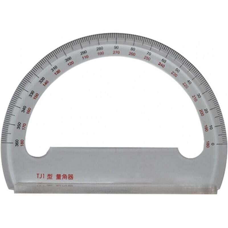 Image of Rapporteur D'angle Transparent En Plastique Pour Bateaux Camping Cars Et Mesure Industrielle