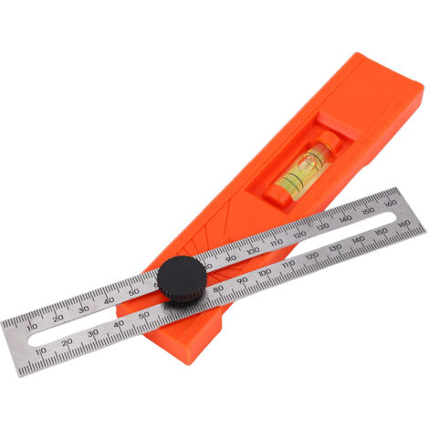 Rapporteur de marquage réglable, règle multi-angles, outil de mesure de profondeur pliable, niveau à bulle pour le travail du bois, positionnement précis