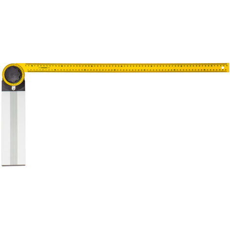 rapporteur topex 30c347 aluminium réglable verrouillage angle