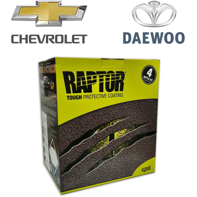 

Raptor Super Resistente 2K Kit Chevrolet Y Daewoo 4 Lt | 73L Super Red - 73L Super Red