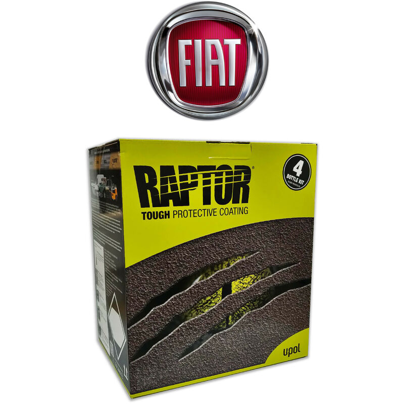 

Raptor Super Resistente 2K Kit Fiat 4 Lt | 111A Rosso Corsa/Sfrontato - 111A Rosso Corsa/Sfrontato