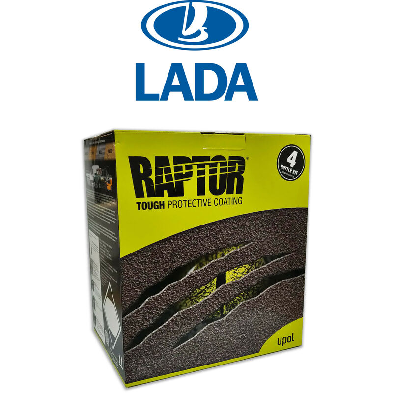 

Raptor Super Resistente 2K Kit Lada 4 Lt | 180 Granat - 180 Granat