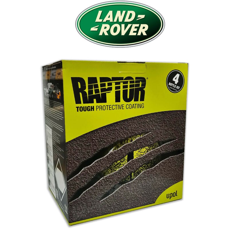 

Raptor Super Resistente 2K Kit Land Rover 4 Lt | Hfu/799 Keswick Green - Hfu/799 Keswick Green