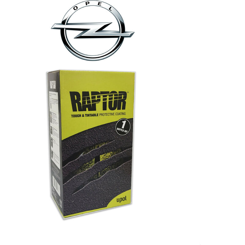 

Raptor Super Resistente 2K Kit Opel 1 Lt | 487/11L/11U/2Su/389/40U Colorado White/Arktisweiss - 487/11L/11U/2Su/389/40U Colorado White/Arktisweiss