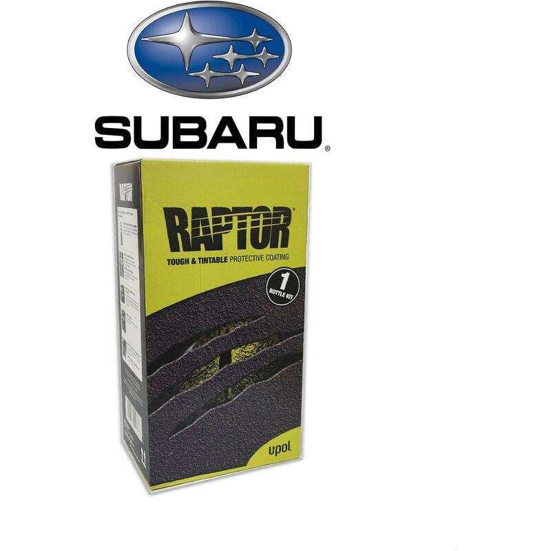 

Raptor Super Resistente 2K Kit Subaru 1 Lt | 230 Glacier White - 230 Glacier White