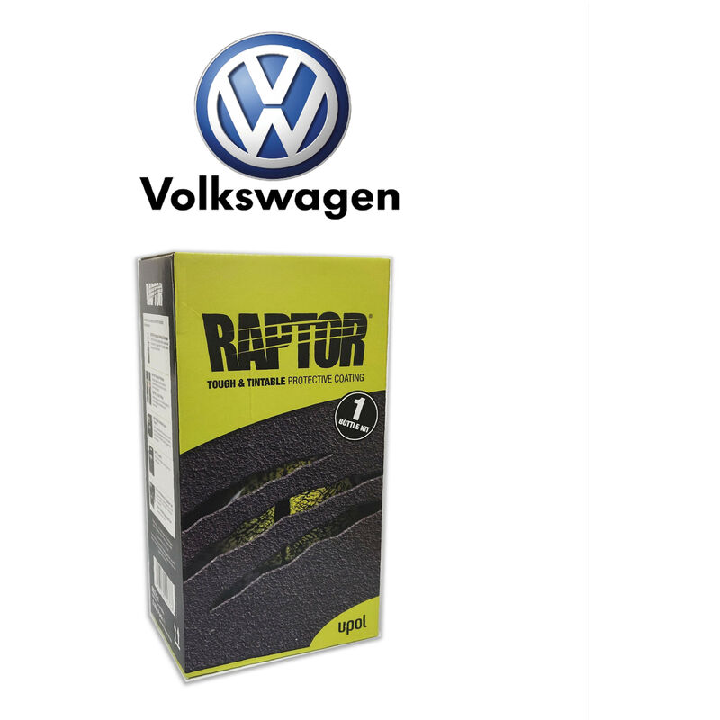 

Raptor Super Resistente 2K Kit Volkswagen 1 Lt | L041/Ly9B/A1 Brillantschwarz - L041/Ly9B/A1 Brillantschwarz