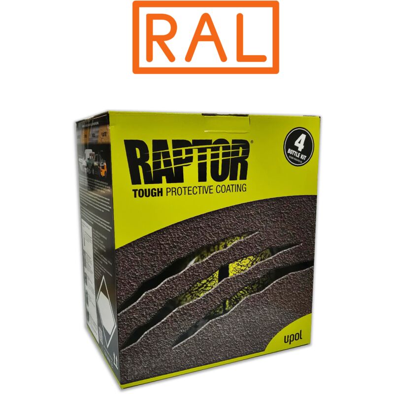 

RAPTOR SUPER RESISTENTE 2K KIT RAL 4 LT | RAL: RAL 1006 Amarillo maiz - RAL 1006 Amarillo maiz