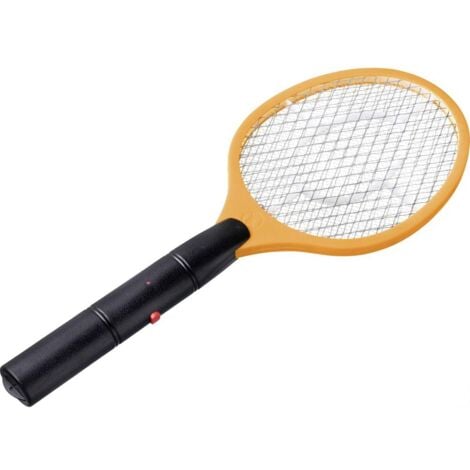 Raquette anti-insectes eSwatter Basetech (L x l x H) 460 x 180 x 32 mm noir/orange 1 pc(s)