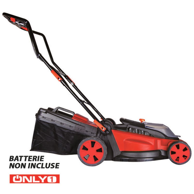 Rasaerba a batteria 36v taglio cm.43 rab43 only1