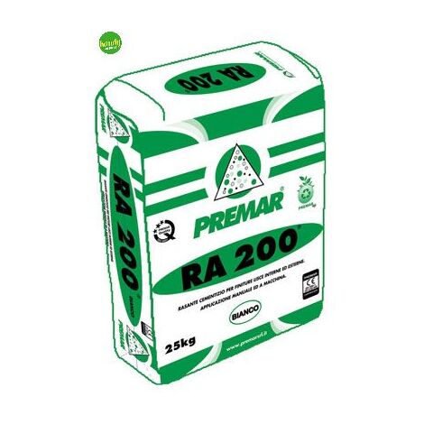 Rasante cementizio Premar bianco kg 5 38 x 22 x 7 cm