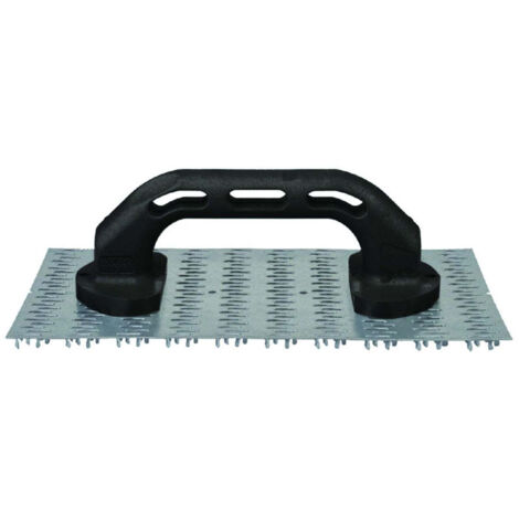 Rasatore a denti di lupo per intonaco - 25,3x15,5 cm - 4 pz