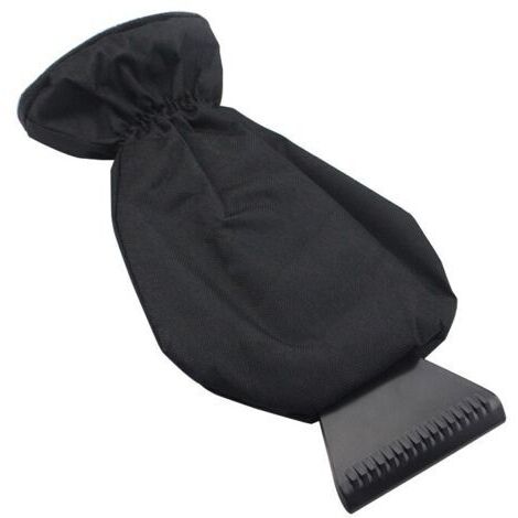 Rascador de ventana de coche con guantes, mufla raspadora de escarcha para parabrisas, raspador de hielo con guantes, escurridor de parabrisas, raspador de hielo profesional para coche que cump