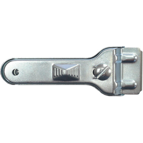 Rascador metálico Stein plateado 45x140 milímetros